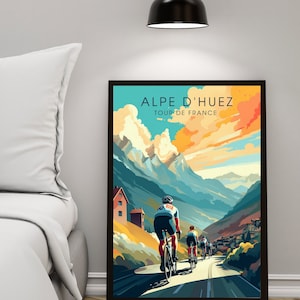 Tour de France Alpe d'Huez Print