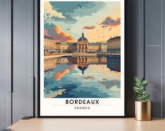 Bordeaux Print | Bordeaux Travel Print | France print