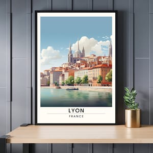 Printing Lyons | Lyon travel print