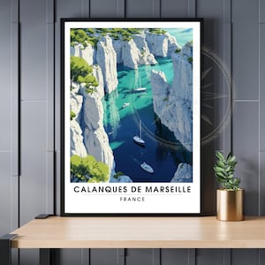 France poster | France printing | Camargue