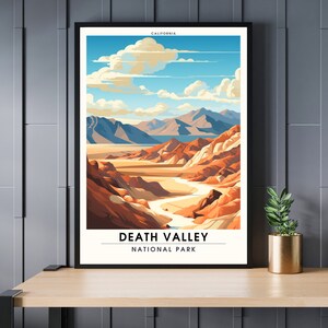 Death Valley Nationalpark Druck | US-Nationalpark-Druck