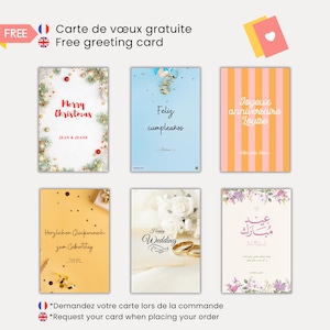 Carte de vœux gratuite