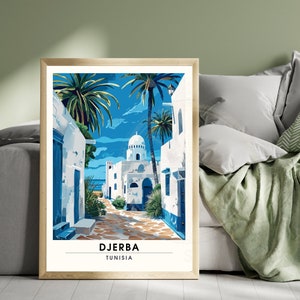 Poster Djerba, Tunisia | Djerba print