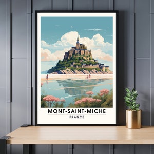 Impressione Mont Saint-Michel | Impressioni di viaggio Mont Saint-Michel, Francia