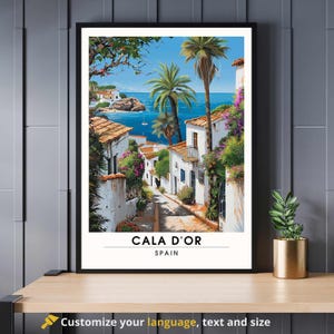 Afdrukken Cala D'Or, Spanje | Poster Cala D'Or, Mallorca | Affiche Mallorca, Spanje