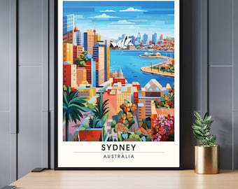 Printing Sydney, Australia | Sydney, Australia travel print