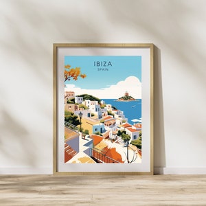 Ibiza Spain Poster | Ibiza Travel Print