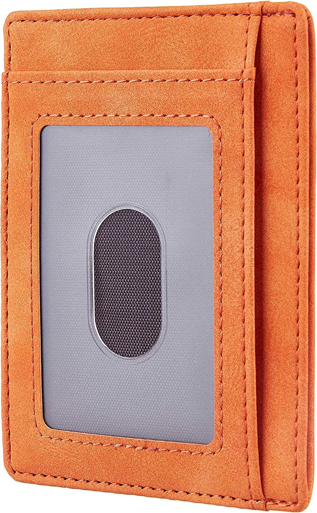  Alpha Wallet - Ultra Slim, Minimalist Wallet, RFID Blocking, 12 Card Capacity