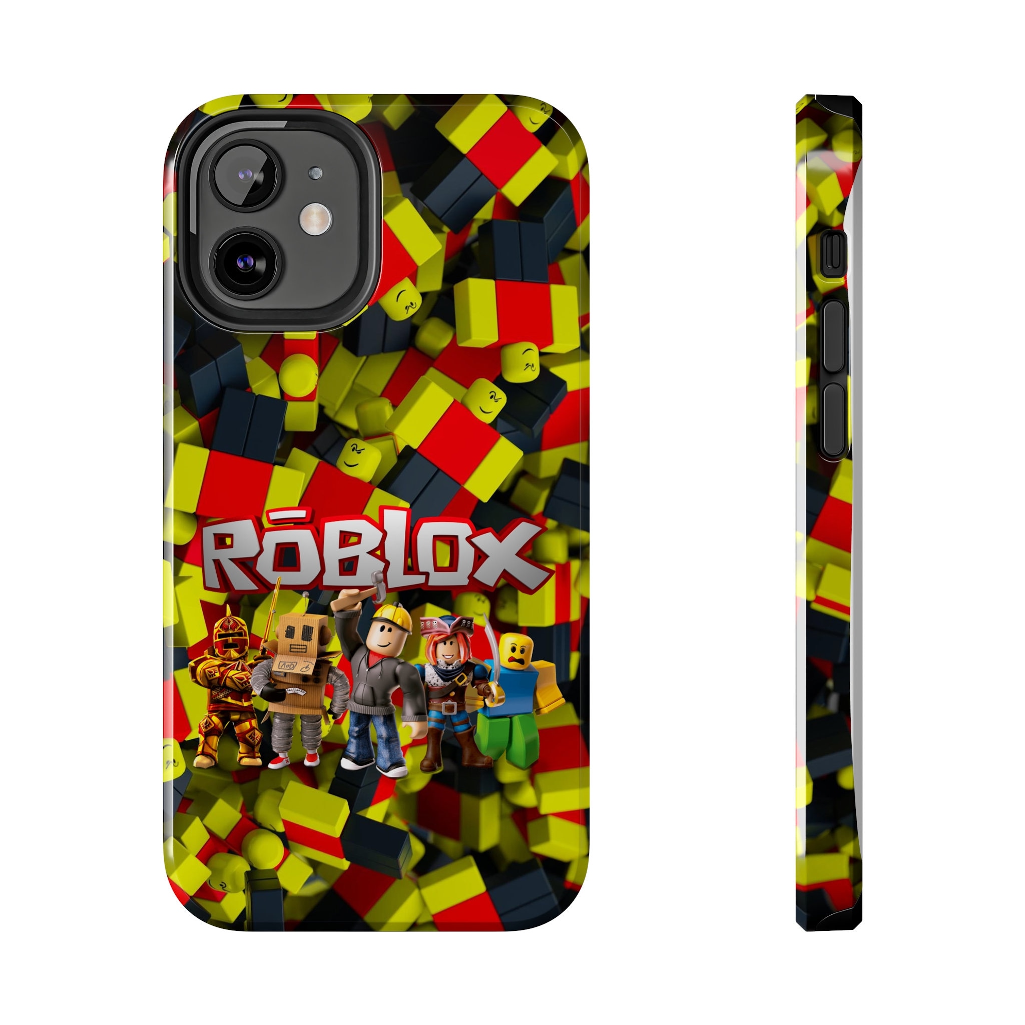 Gaming Heroes: Roblox Kids iPhone Cases for Little Gamers Tough Phone Cases  