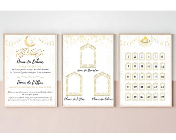 Tableau horaire Ramadan | Ramadan Tracker | invocations de Ramadan | Calendrier Ramadan | doua Ramadan | Sohour Iftar Maghreb Jeuner Ramadan