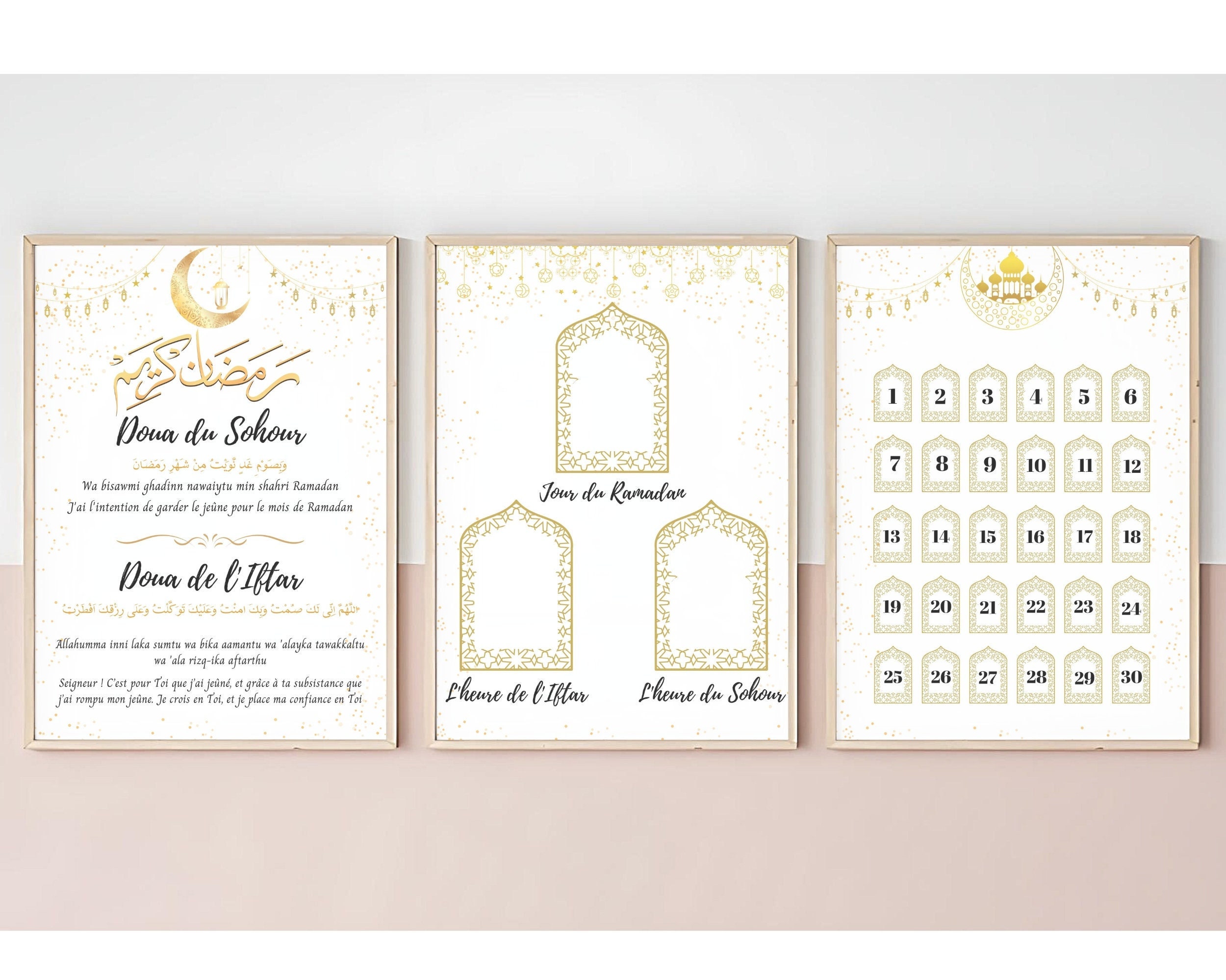 Tableau horaire Ramadan Suivi du Ramadan invocations du Ramadan