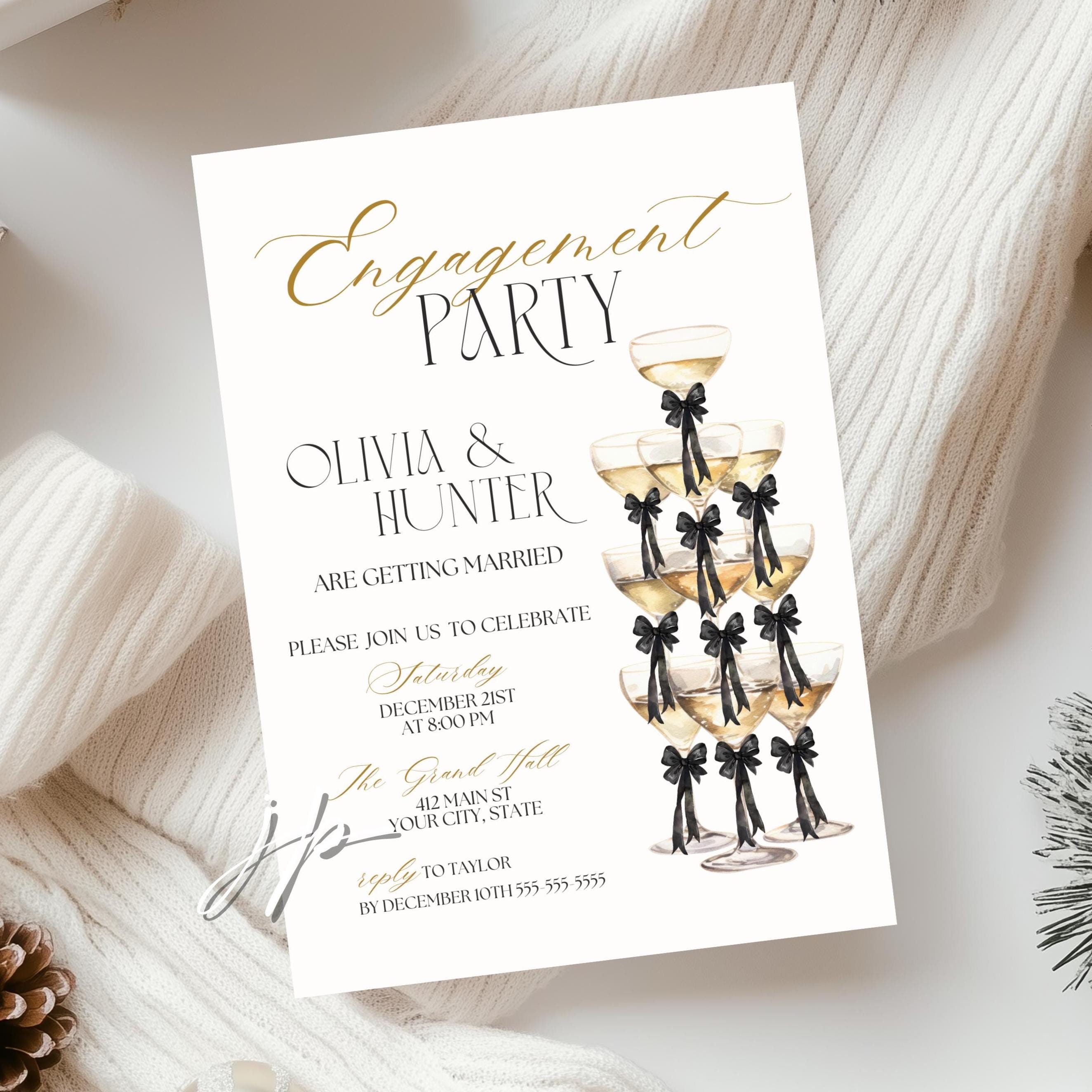 Engagement Party Suite - Etsy