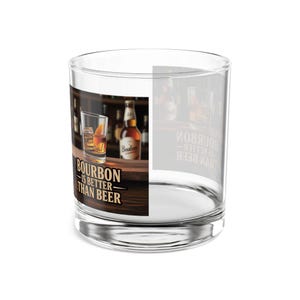 Bicchiere da whisky Bourbon Lovers Rocks, 10 oz - Regalo whisky, articoli da bar, decorazioni per la casa, bicchiere da bere