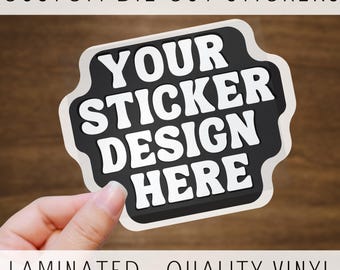 Custom Logo Stickers: Die Cut Vinyl, Small Business Labels