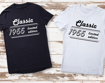 Vintage 1955 T-Shirt: Retro Birthday Gift, Limited Edition