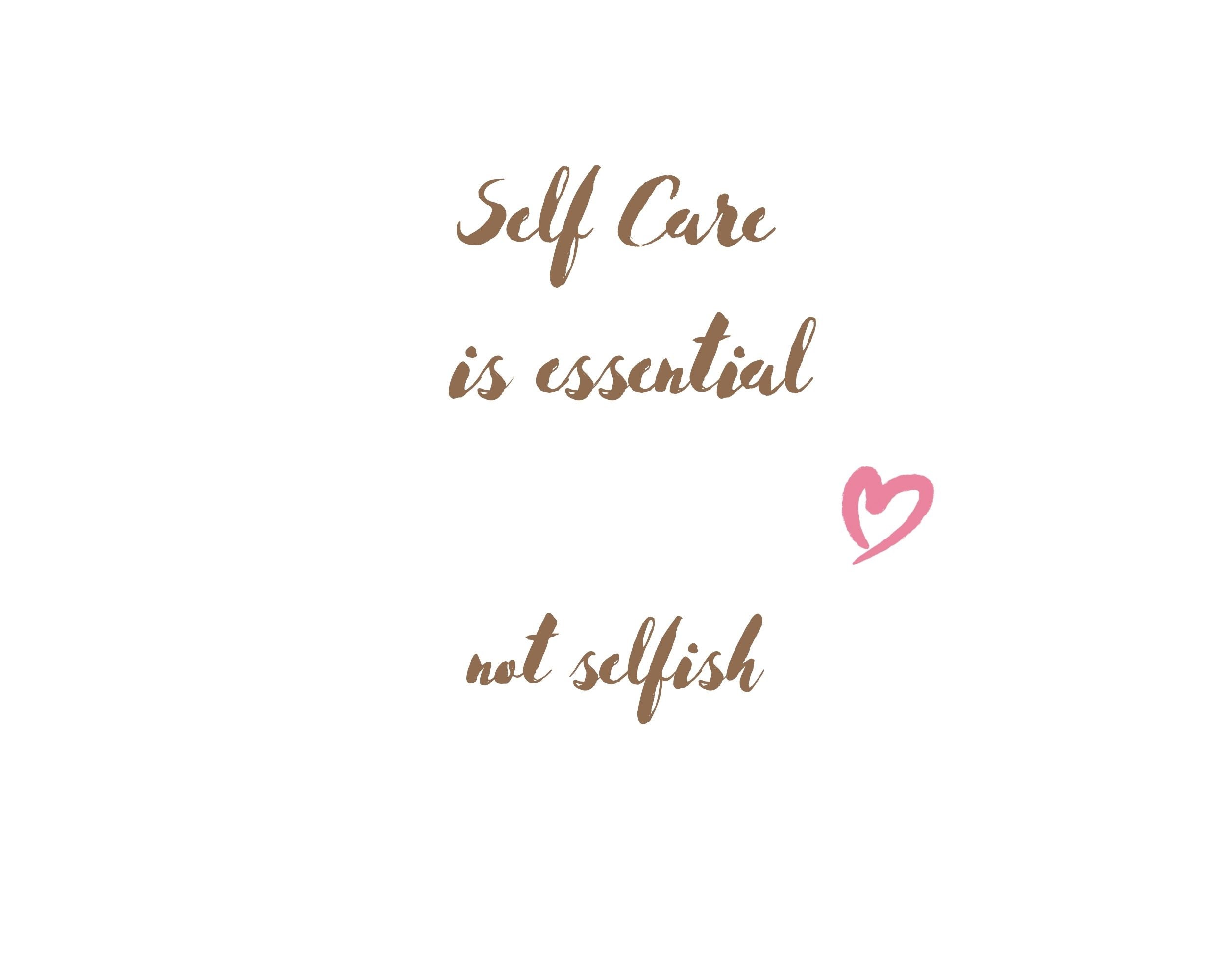 Self-care Daily Planner &amp; Checklist, Printable Digital Self-care ...