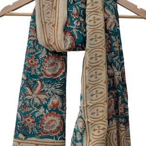 Beautiful Indian Block Print Cotton Scarves, Cotton Sarong, Indian Pareo, Decorative Summer Beach Scarf, Jaipuri Print Beach lover Gift