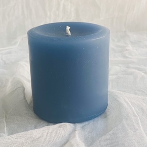 Dusty Blue Candle 