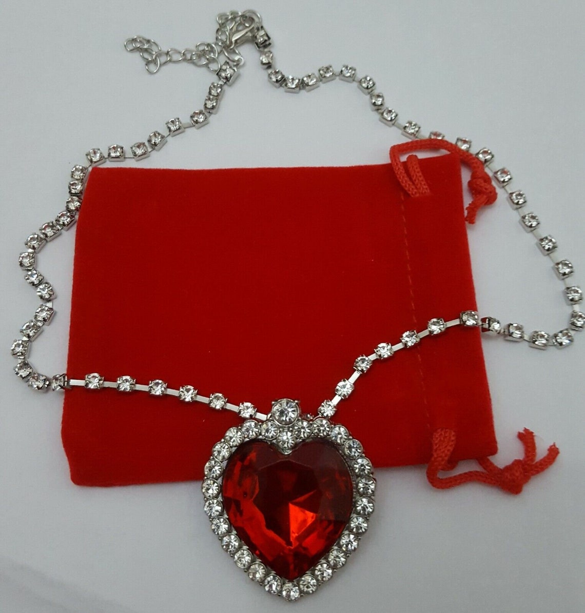 Titanic Necklace Heart of the Ocean Necklace Titanic Sapphire - Etsy UK