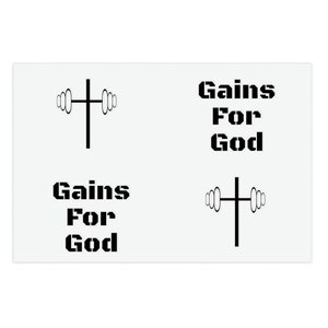 Gains For God:Sticker Sheets