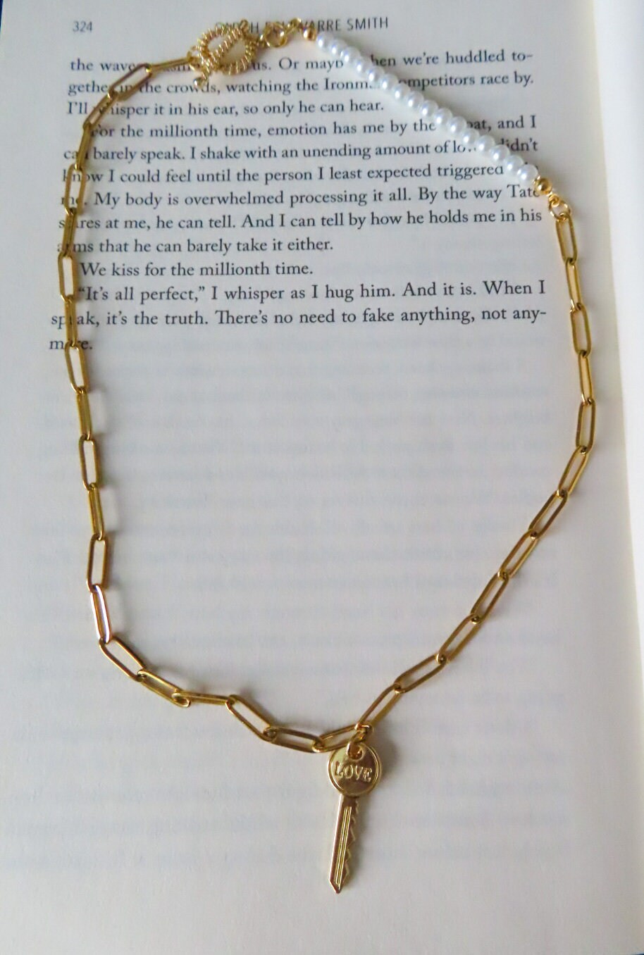 Love Key Necklace - Etsy