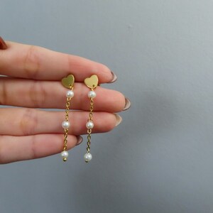 Heart earrings