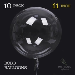 30 Clear Balloon to Stuff Wide Mouth Bobo Balloon Wide Entrance Bubble Balloon  Big Clear Balloon Transparent Big Balloon Stuffing Balloon 