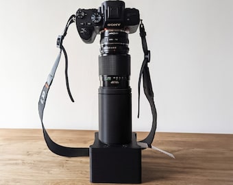 Revive35 Film Digitization Scanner | Adjustable DSLR/Mirrorless lens-mounted 35mm negative scanning attachment accessory