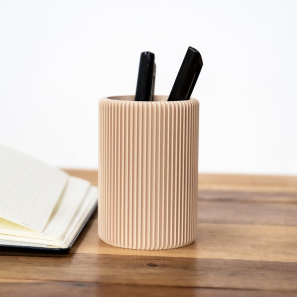 Pen Pot | Eco-friendly bioplastic | Office and Home Decor | Stationary Holder | Cute Gift