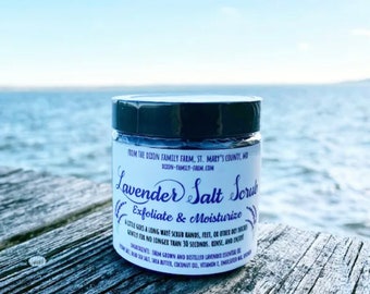 Lavender Salt Scrub