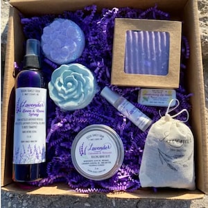 Lavender Bath and Body Gift Box