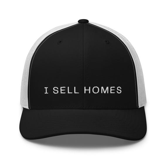 Casquette à bouton-pression pour agent immobilier Casquette