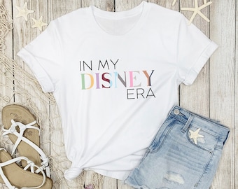 In My Disney Era | Taylor Disney Tee | Unisex T Shirt | Eras Tour | Cute | Disney Shirt | Gift | Surprise