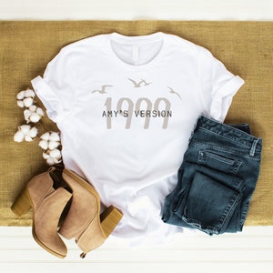 1989 Custom Version shirt | Printed | Taylor | Year & Name | Personalized | Birthday | Graduation | Swift | Party | Fun