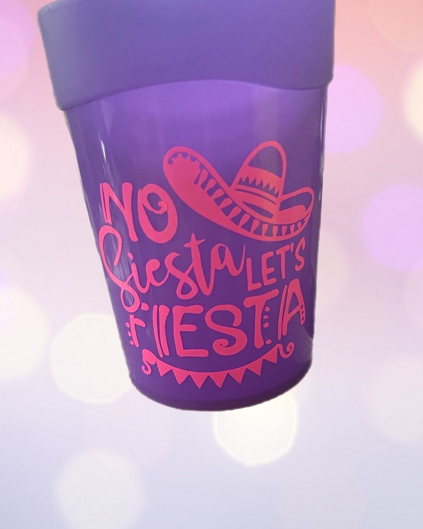 Final Fiesta Plastic Cups Perfect for Bachelorette Parties Etsy