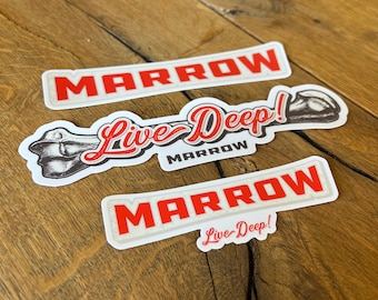 The Marrow Logo Sticker - 3 Pack