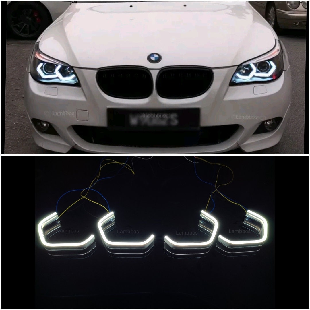 BMW E60 M4 Style Angel Eyes Cotton - Etsy