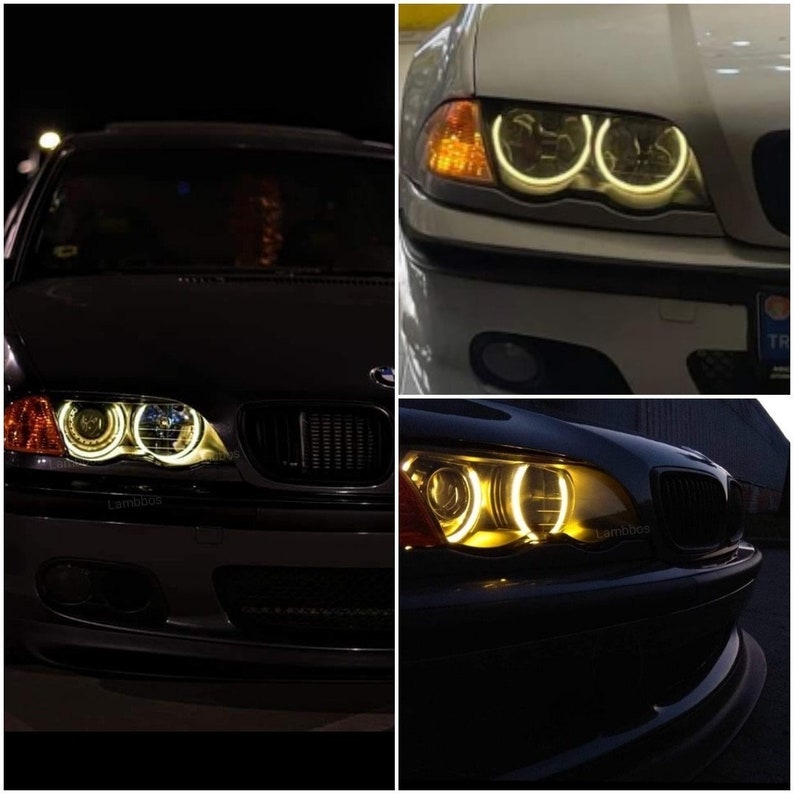 BMW E46 Angel Eyes Ring Cotton Led - Etsy