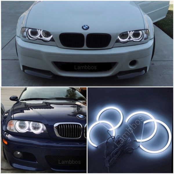 BMW E46 Angel Eyes Ring Cotton Led