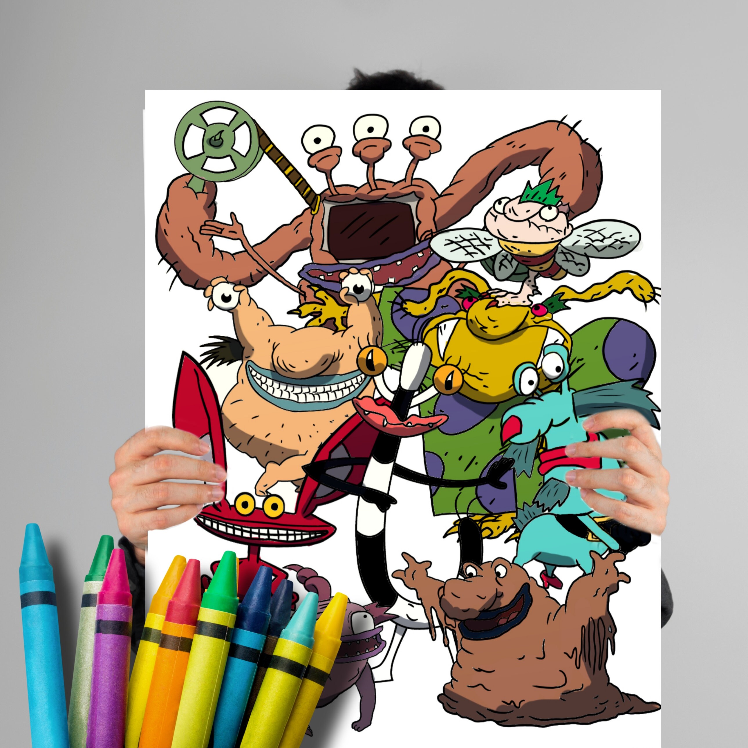 Ahh Real Monsters Characters - Il Fullxfull.4554351784 5ik6 