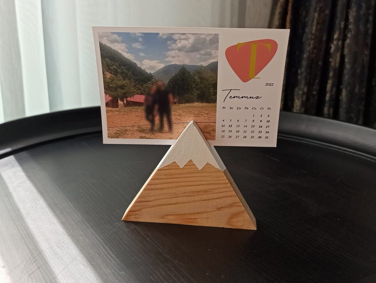 Photo Holder Stand, Memory Card Holder, Notes Holder, Wedding Gift ...