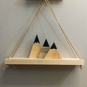 Wall Shelves, Handmade Furniture, Wooden Shelf for Wall, Mother&#39;s Day Gift, Birthday Gift, Home Goods Decor