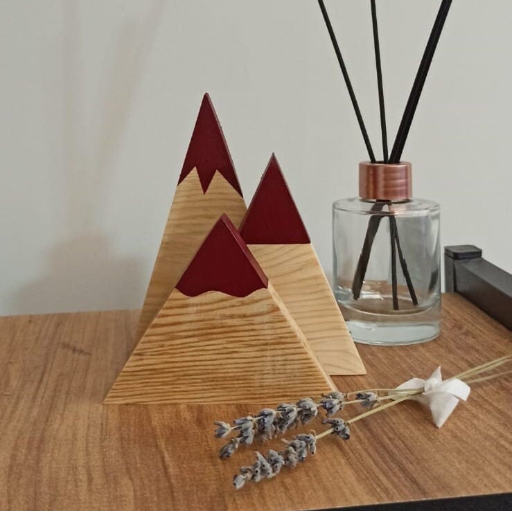 Wedding Table Decor, Mountain Wood Decor, Wood Mountain Art, Wedding Gifts, Gifts for dad, Fathers Day Gift