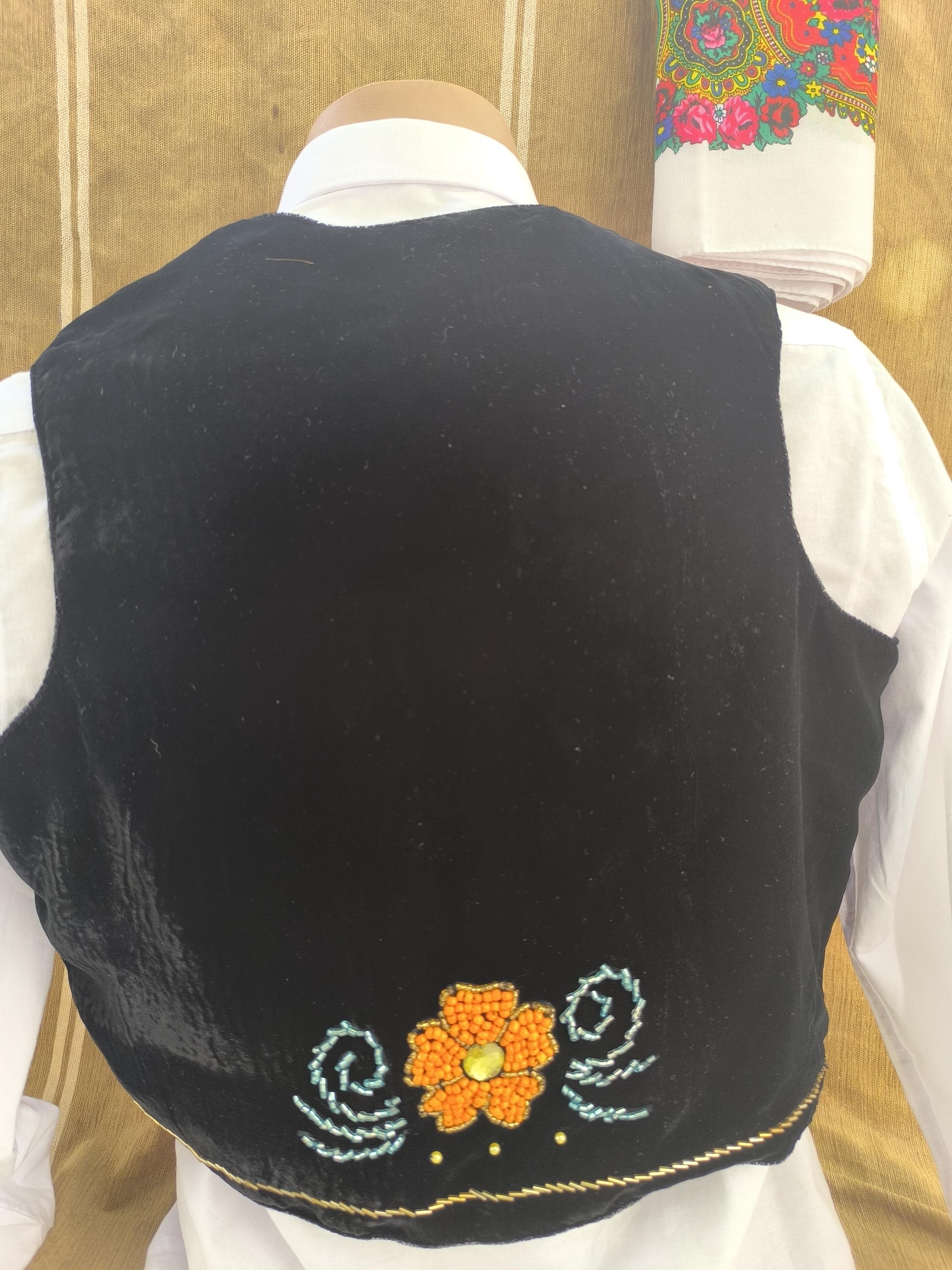 Tailored Velvet Vest