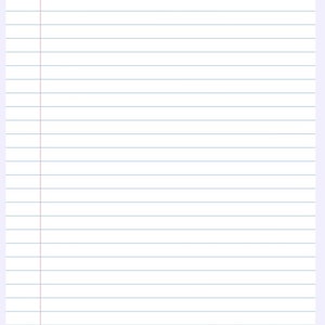 Printable A5 Note