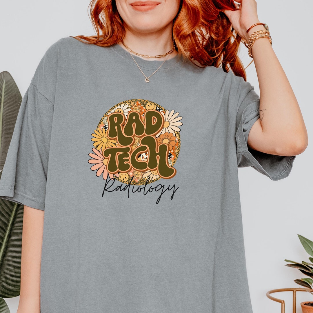 Radiology Tech Shirt Retro 70s Style Rad Tech Shirt Vintage-inspired ...