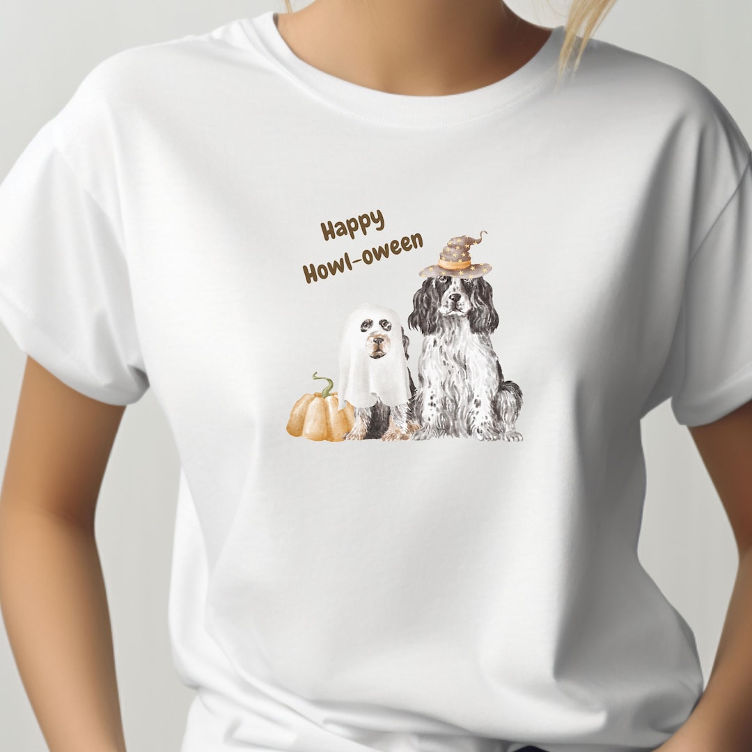 Halloween Dog Shirt Cute Pet Costume Shirt Funny Pumpkin Tee for Dogs ...
