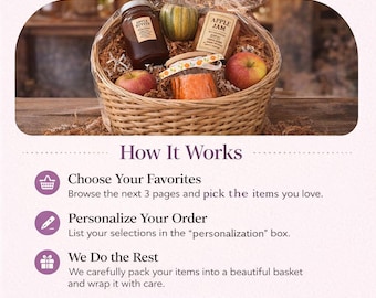 Build Your Own Finger Lakes Gift Basket