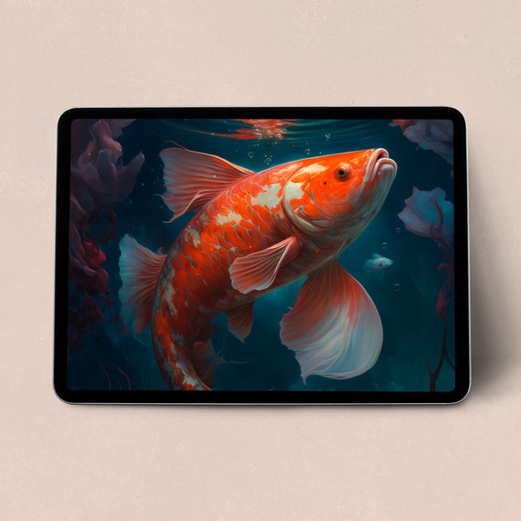 Koi Fish 3D Screensaver - Download | Live wallpaper for pc, Fish wallpaper, Live  fish wallpaper