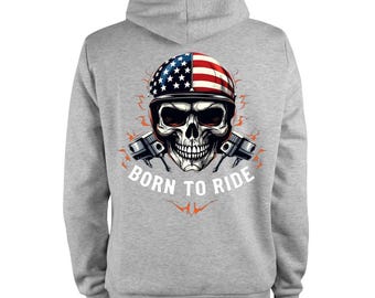 Born to Ride.  Motorcycle Heavyweight Hoodie, Riding gear, For Men and Woman Dirt Bike Hoodies Motorbike Hoodies Gift for Him and Her